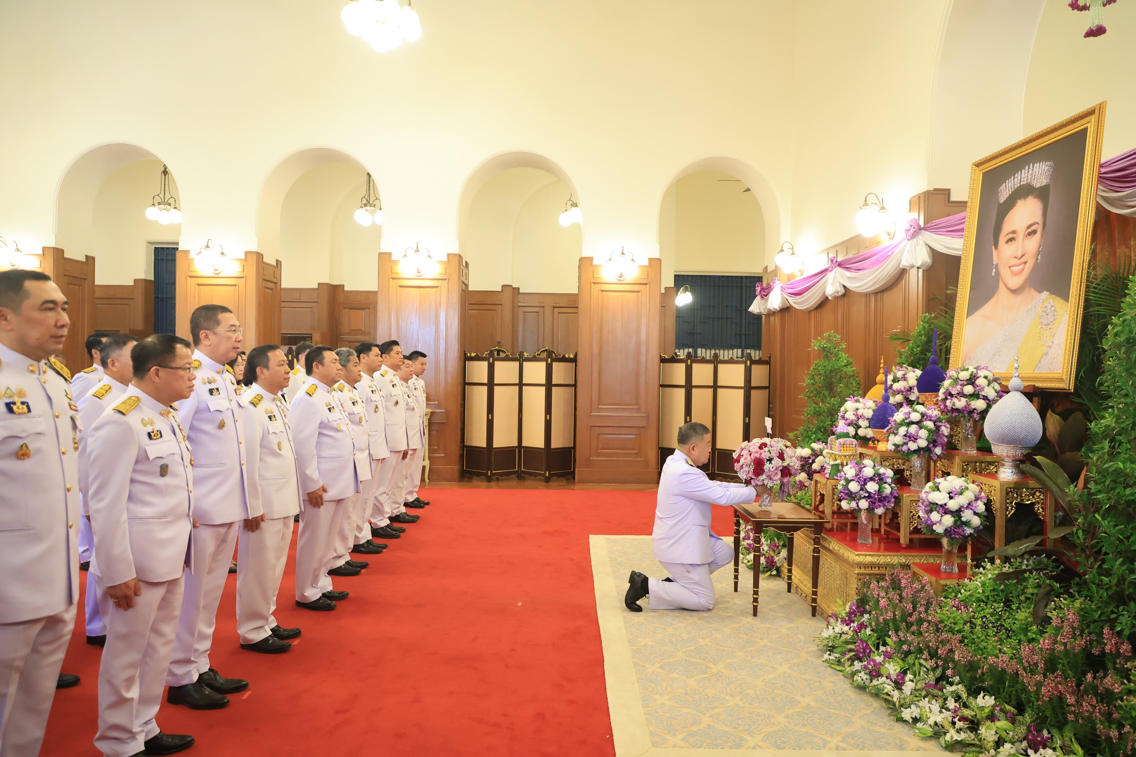 title - เลขาธิการ ส.ป.ก. ลงนามถวายพระพร สมเด็จพระนางเจ้าฯ พระบรมราชินี เนื่องในโอกาสวันเฉลิมพระชนมพรรษา 48 พรรษา 3 มิถุนายน 2569  ณ ศาลาสหทัยสมาคม พระบรมมหาราชวัง